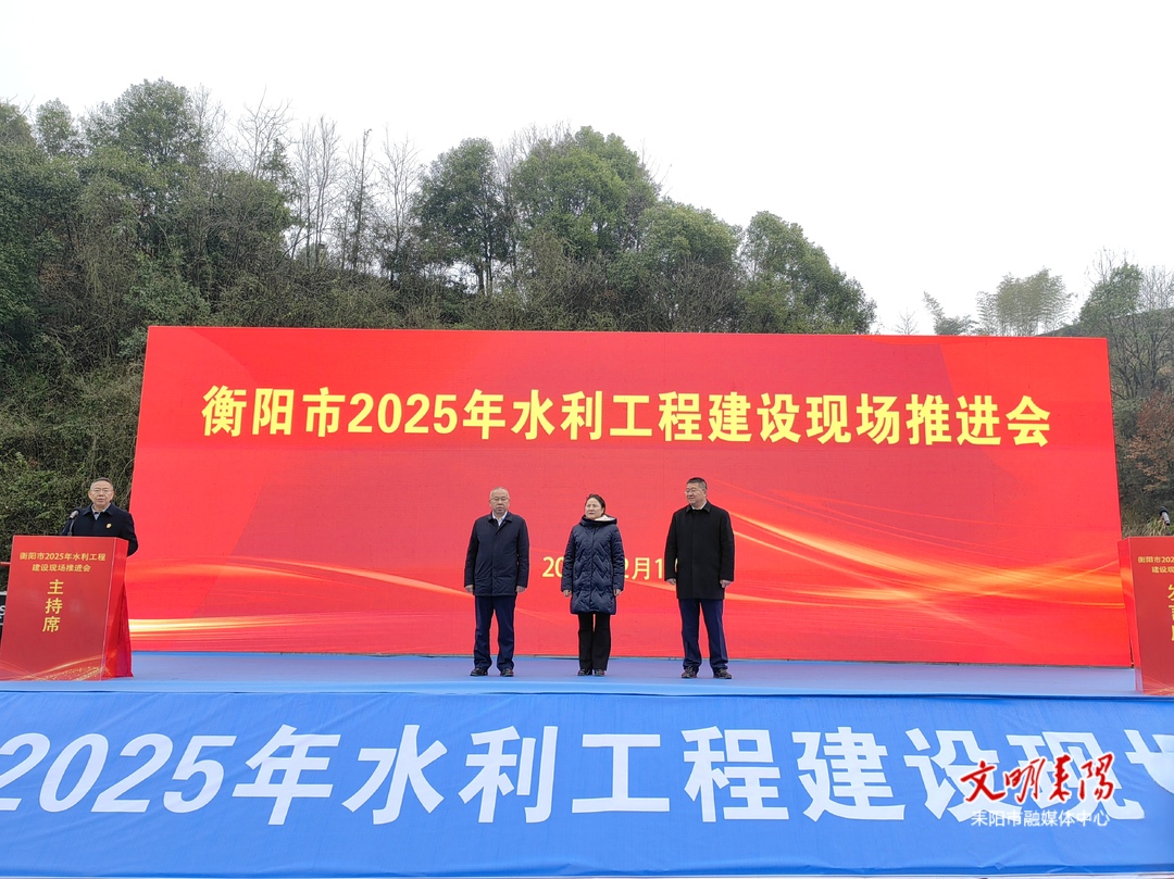 衡阳市2025年水利工程建设现场推进会在耒召开