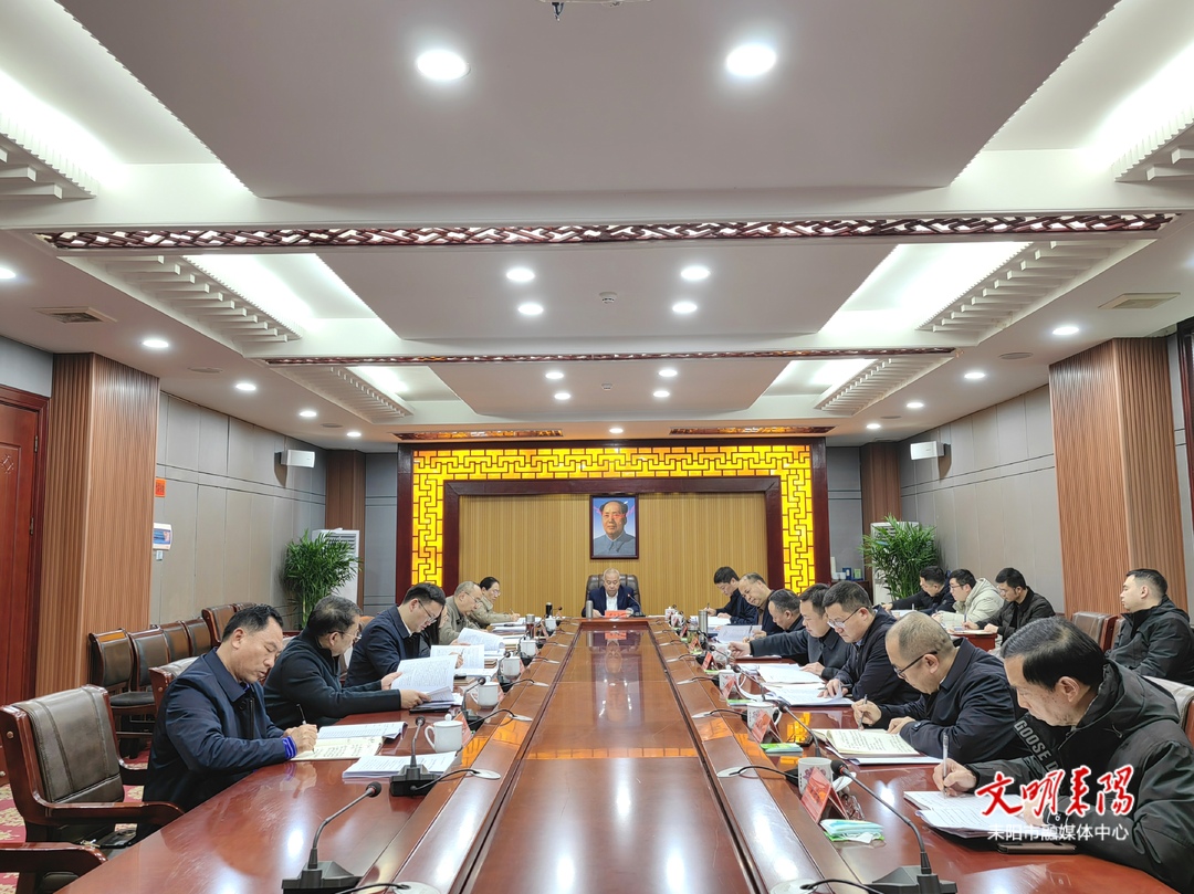 耒阳市政府党组理论学习中心组举行2025年第二次集体学习