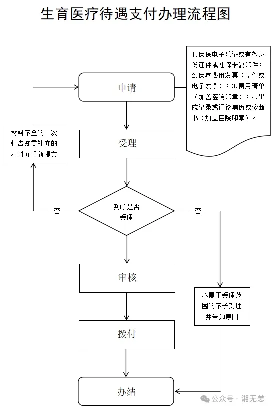 湖南医保经办事项详解：28、生育医疗待遇支付