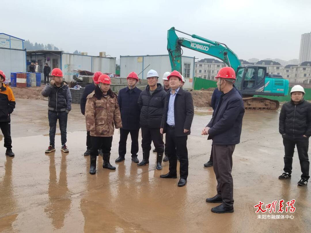 耒阳市住建局督导在建工地企业安全生产工作
