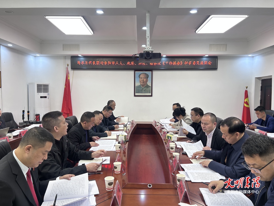 刘廷斌、陆冬生征求马水片代表团对人大、“一府两院”工作报告意见建议