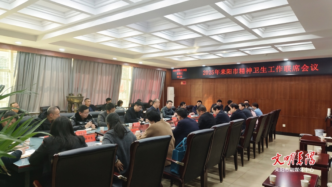 耒阳市召开2025年精神卫生工作联席会
