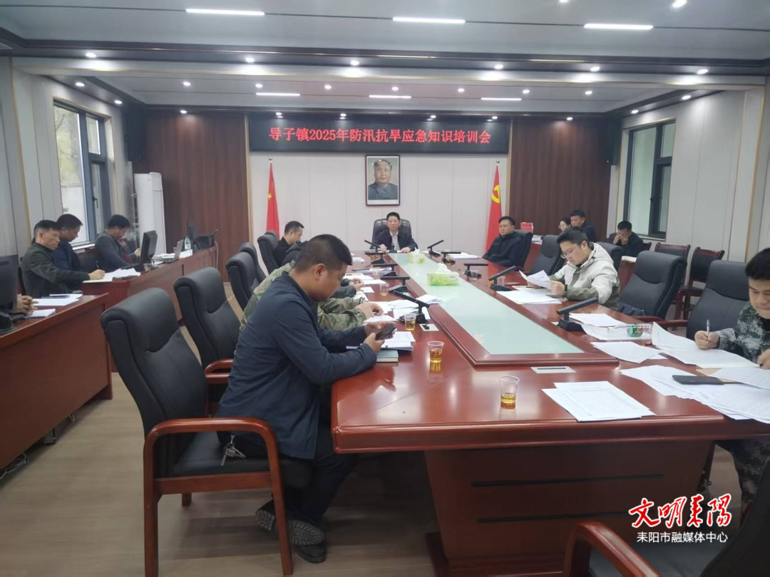 以“练”备战 筑牢防线 导子镇开展防汛抗旱避险应急演练