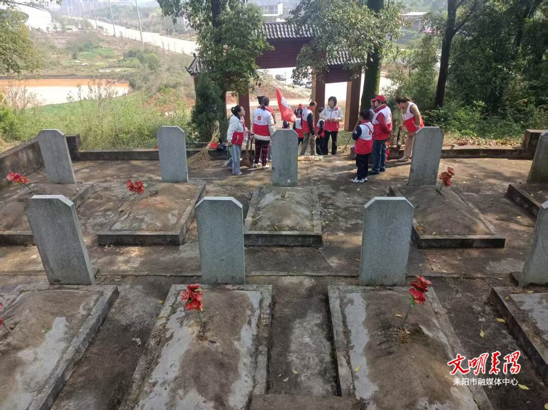耒阳：党建引领“志愿红”   擦亮清明“文明绿”