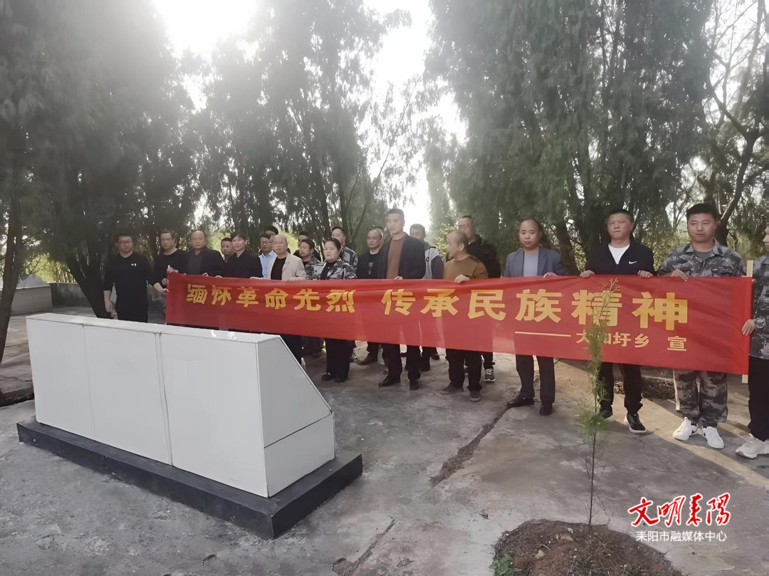 耒阳各地广泛开展清明祭英烈活动（一）