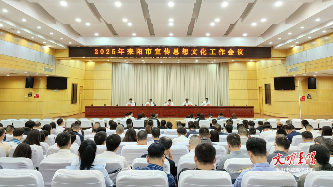 耒阳市宣传思想文化工作会议召开