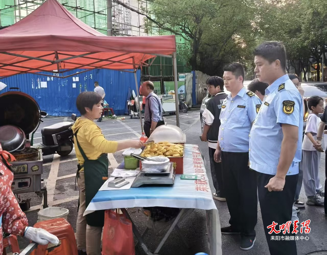 护航五一 耒阳“执法蓝”用坚守诠释“劳动美”