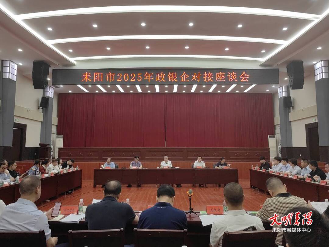 耒阳市2025年政银企对接座谈会召开