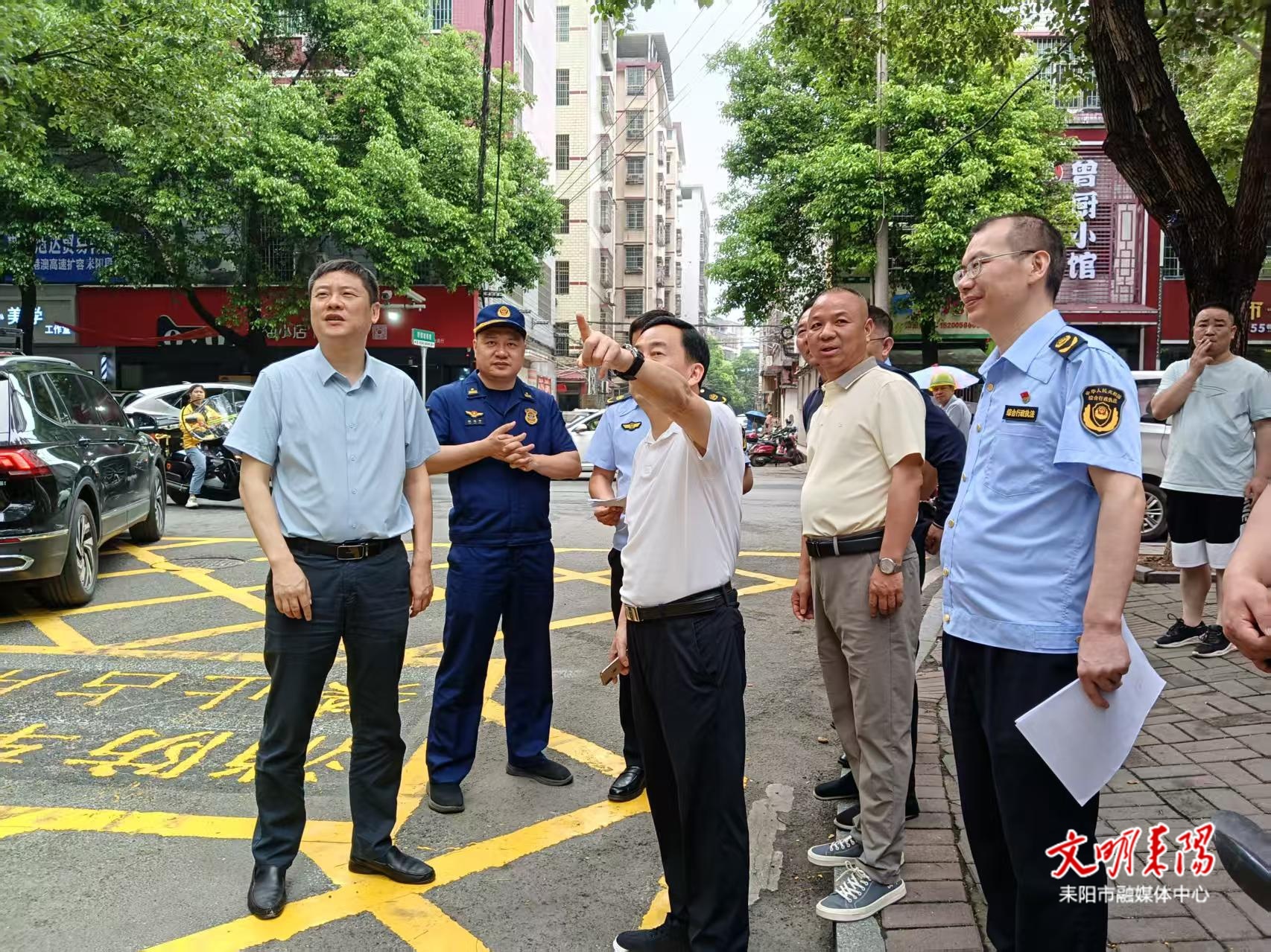 消防通道“不添堵”  拆除违建“不手软”！耒阳高质高效办理省委巡视组交办件