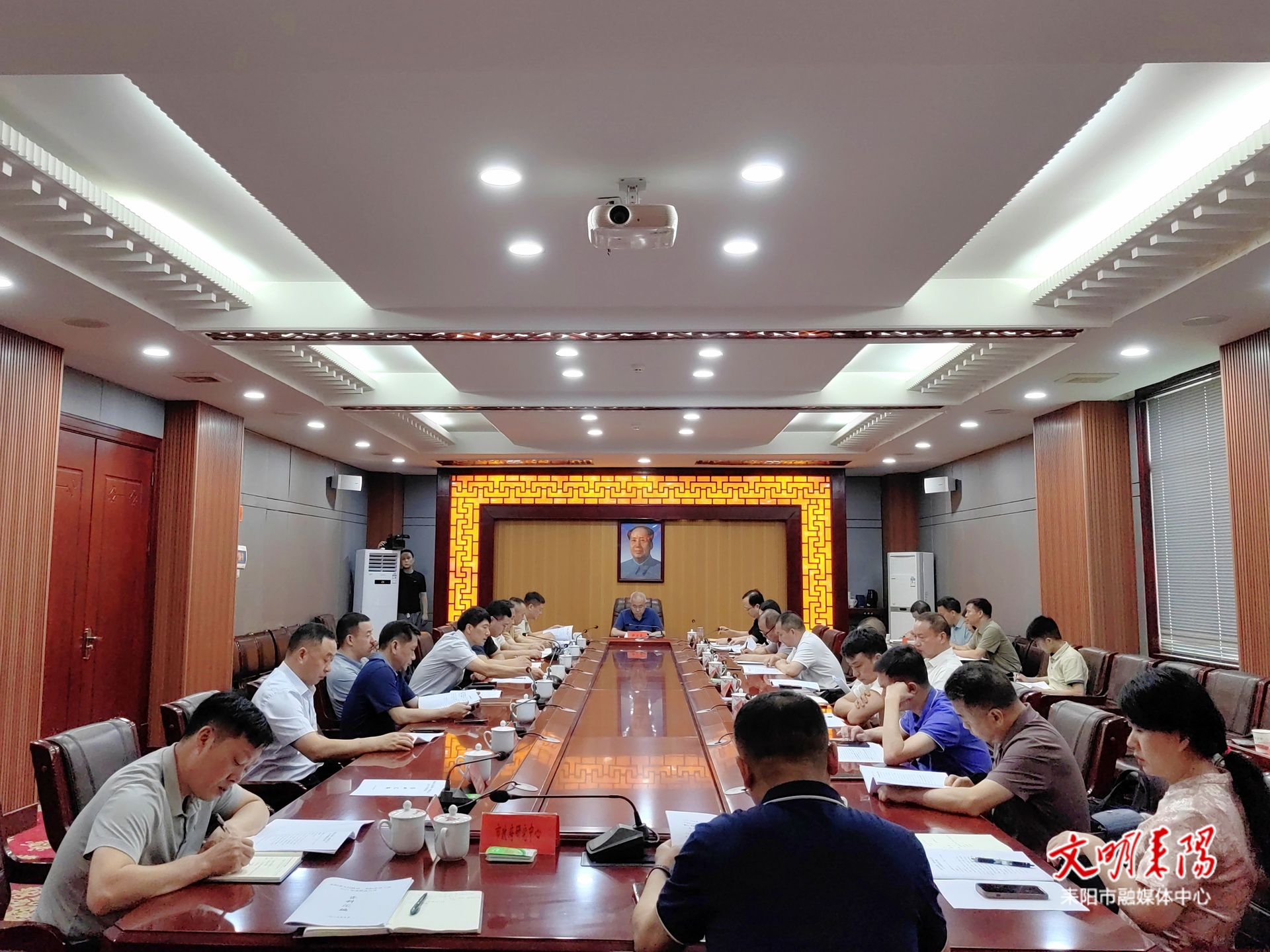 耒阳市人民政府与耒阳市总工会2025年度联席会议召开