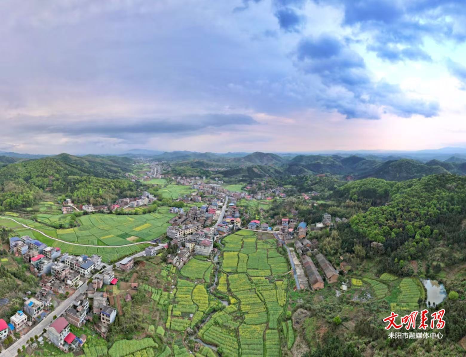 喜讯！耒阳市观音阁村荣获“第七届全国文明村镇”称号