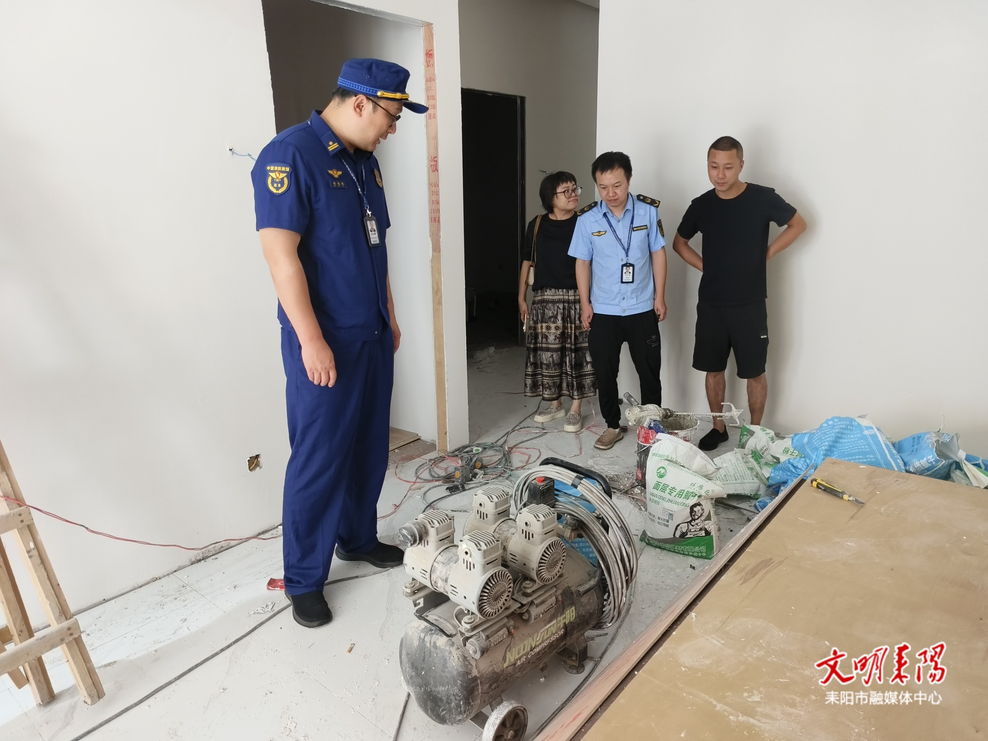为安全“上锁”！耒阳多部门开展违规动火作业专项检查行动