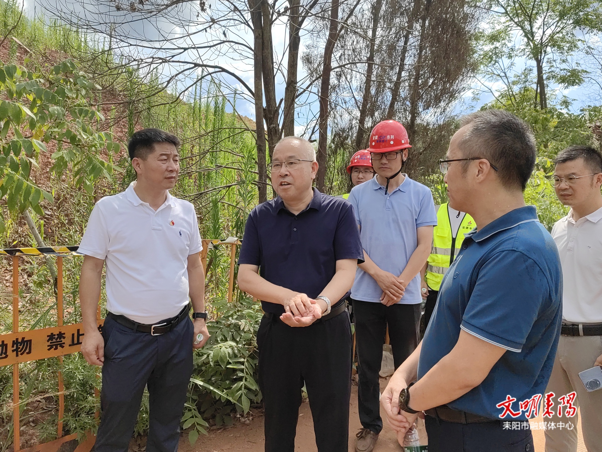 尹立鑫带队调研重点项目建设工作