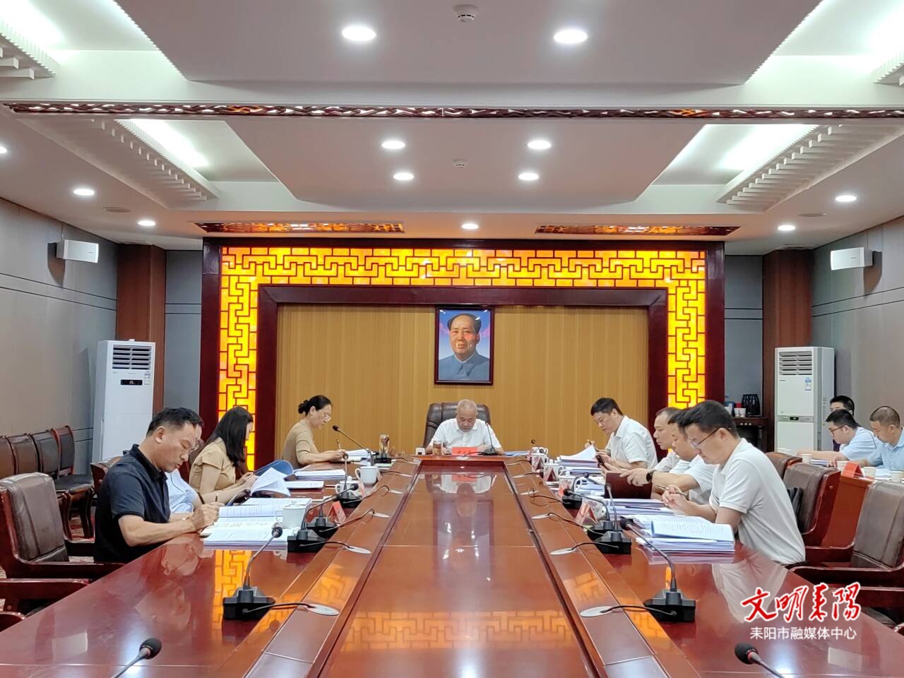 耒阳市政府理论学习中心组举行2025年第六次集体学习