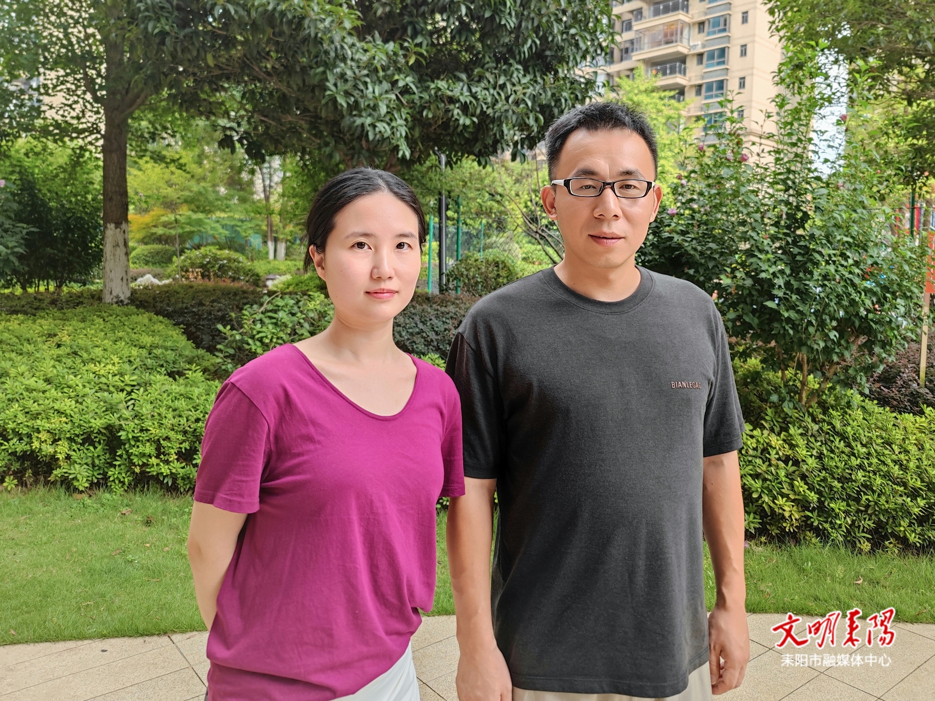 路遇落水 生死救援  耒阳四中这对教师夫妇好样的！