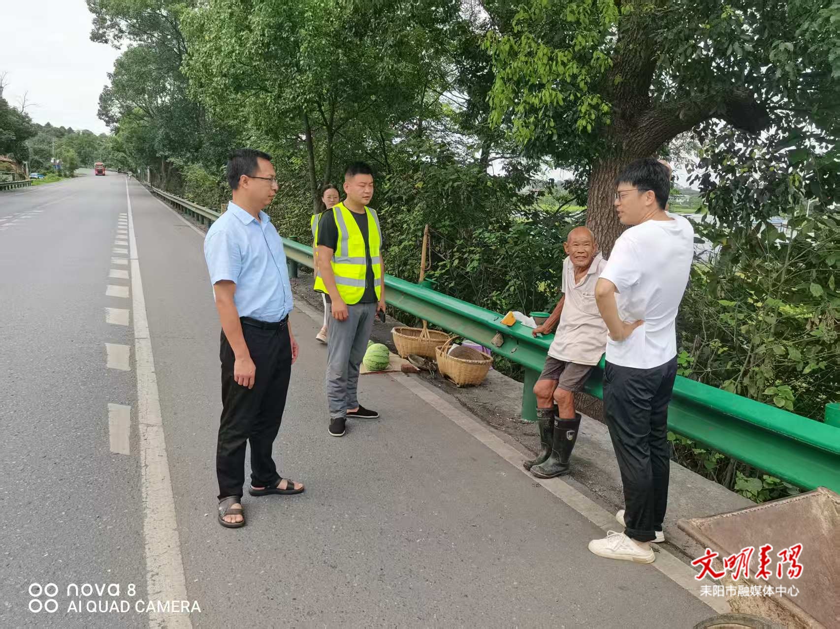 暖心劝导！三架街道“两站两员” 守护国道安全与瓜农“甜蜜”生计