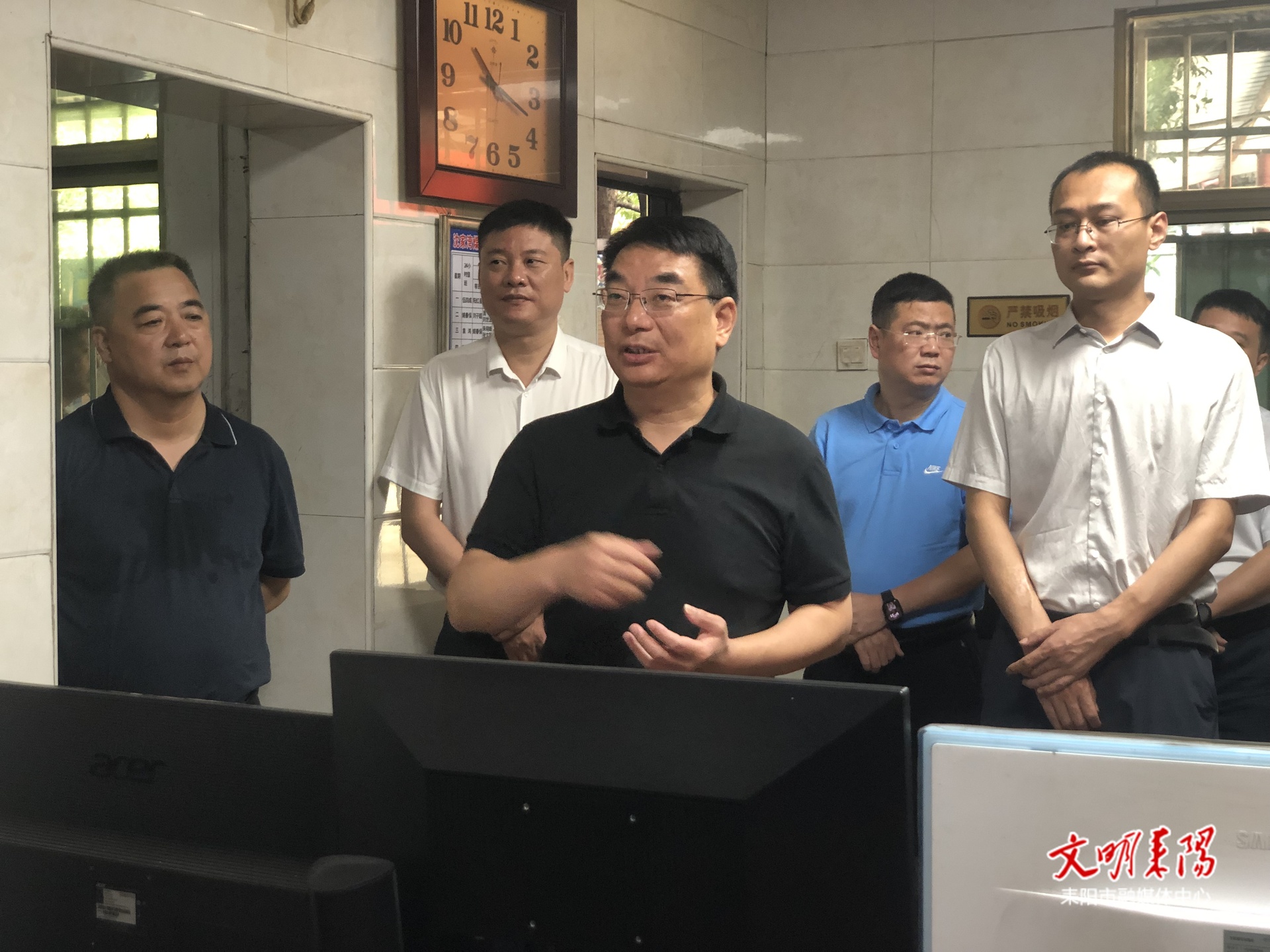 于新凡来耒督导煤矿安全生产工作