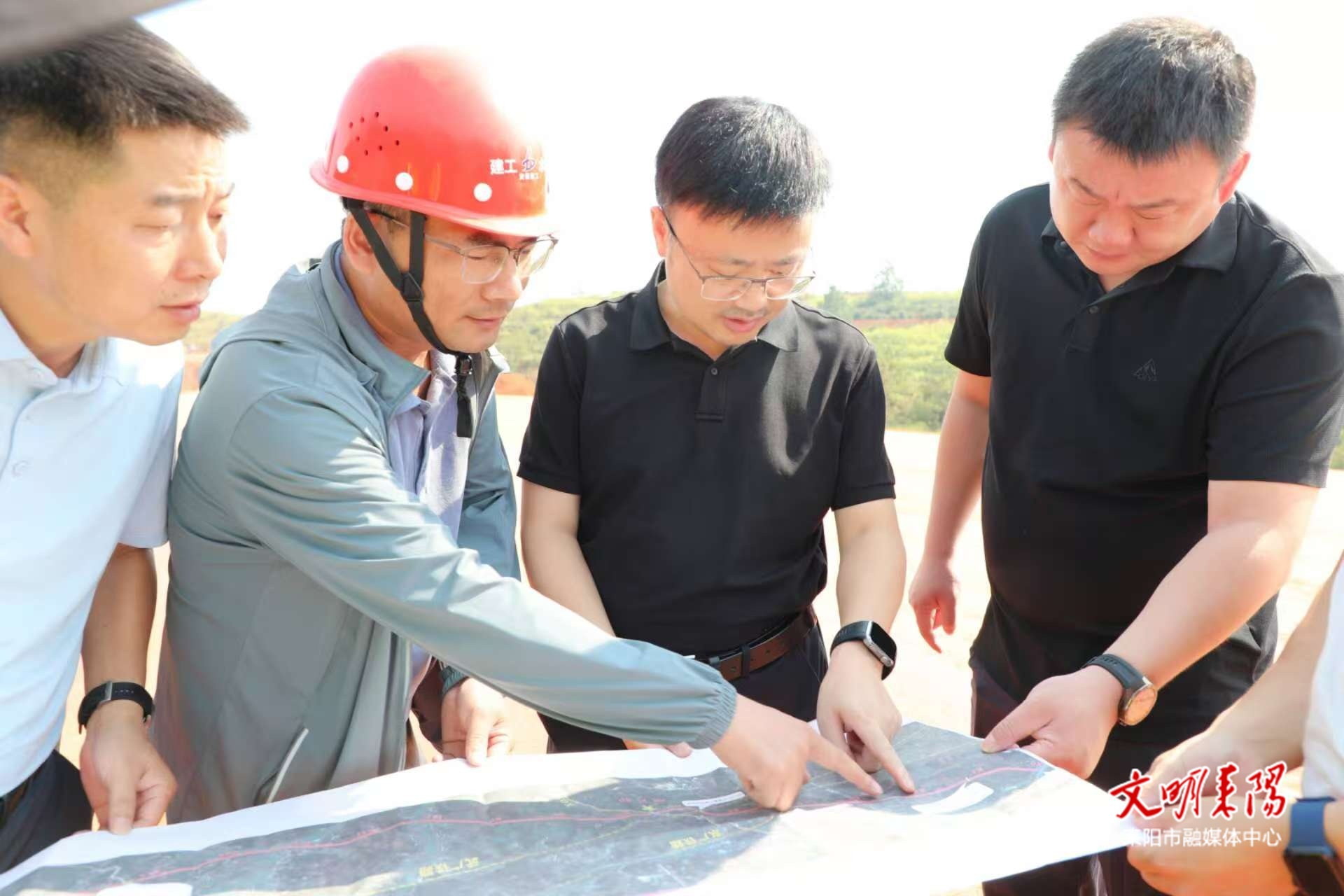 张润槐实地督战G107绕城公路、武园路跨京广铁路立交桥项目建设