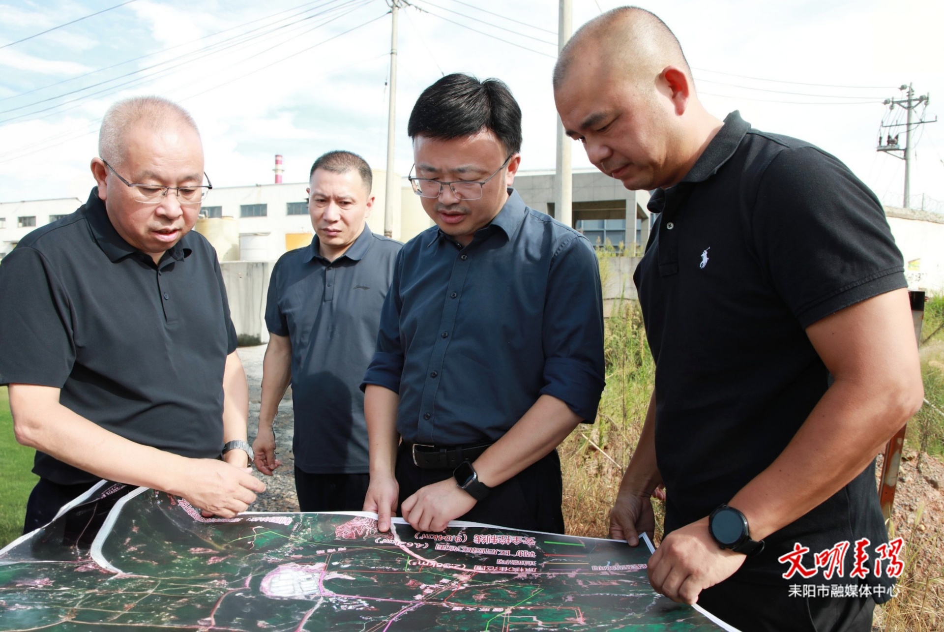 张润槐尹立鑫调研大市化工片区开发建设工作