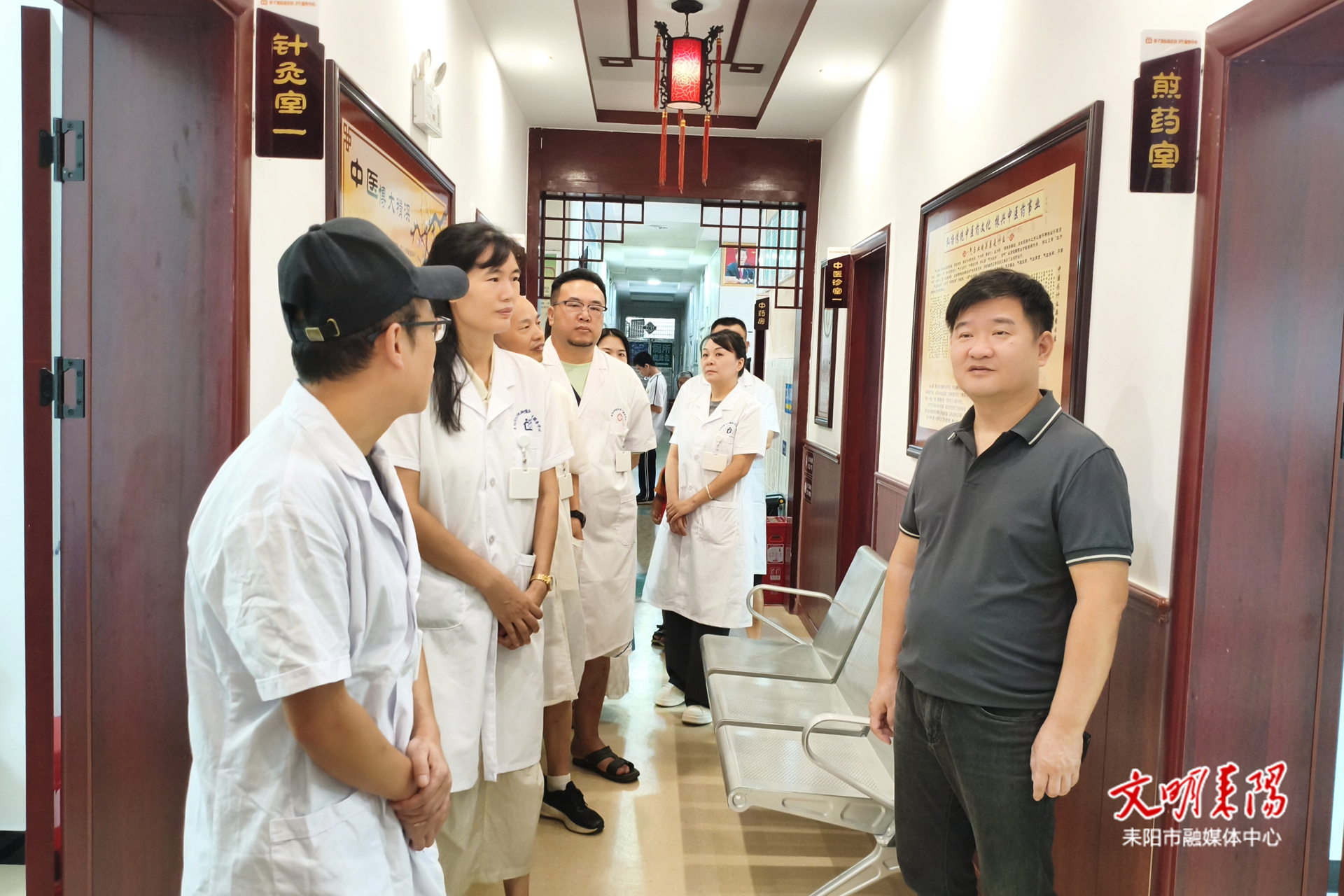 耒阳市6个旗舰中医馆建设项目通过验收正式投入使用
