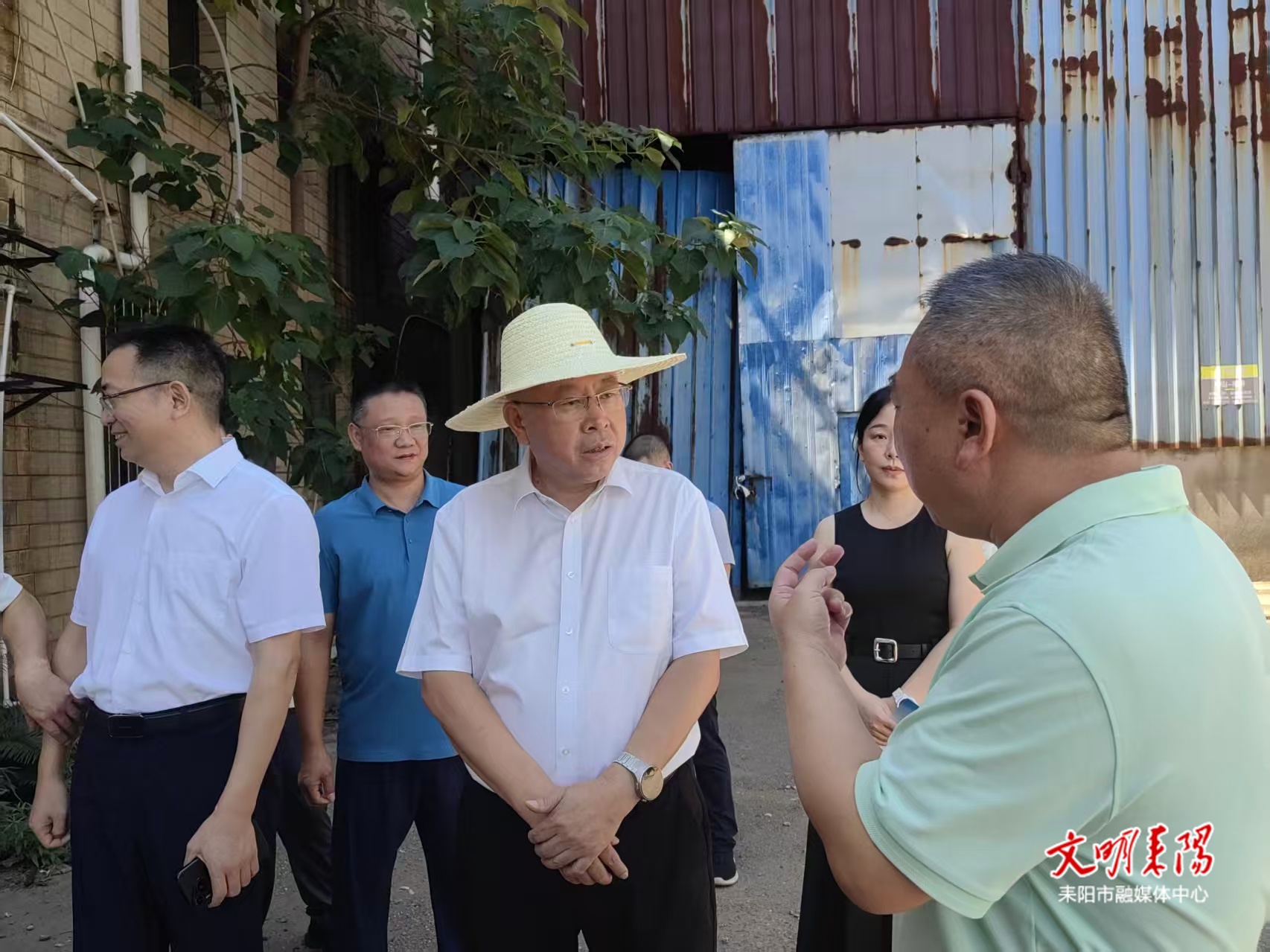 尹立鑫督导污染防治攻坚战“夏季攻势”工作