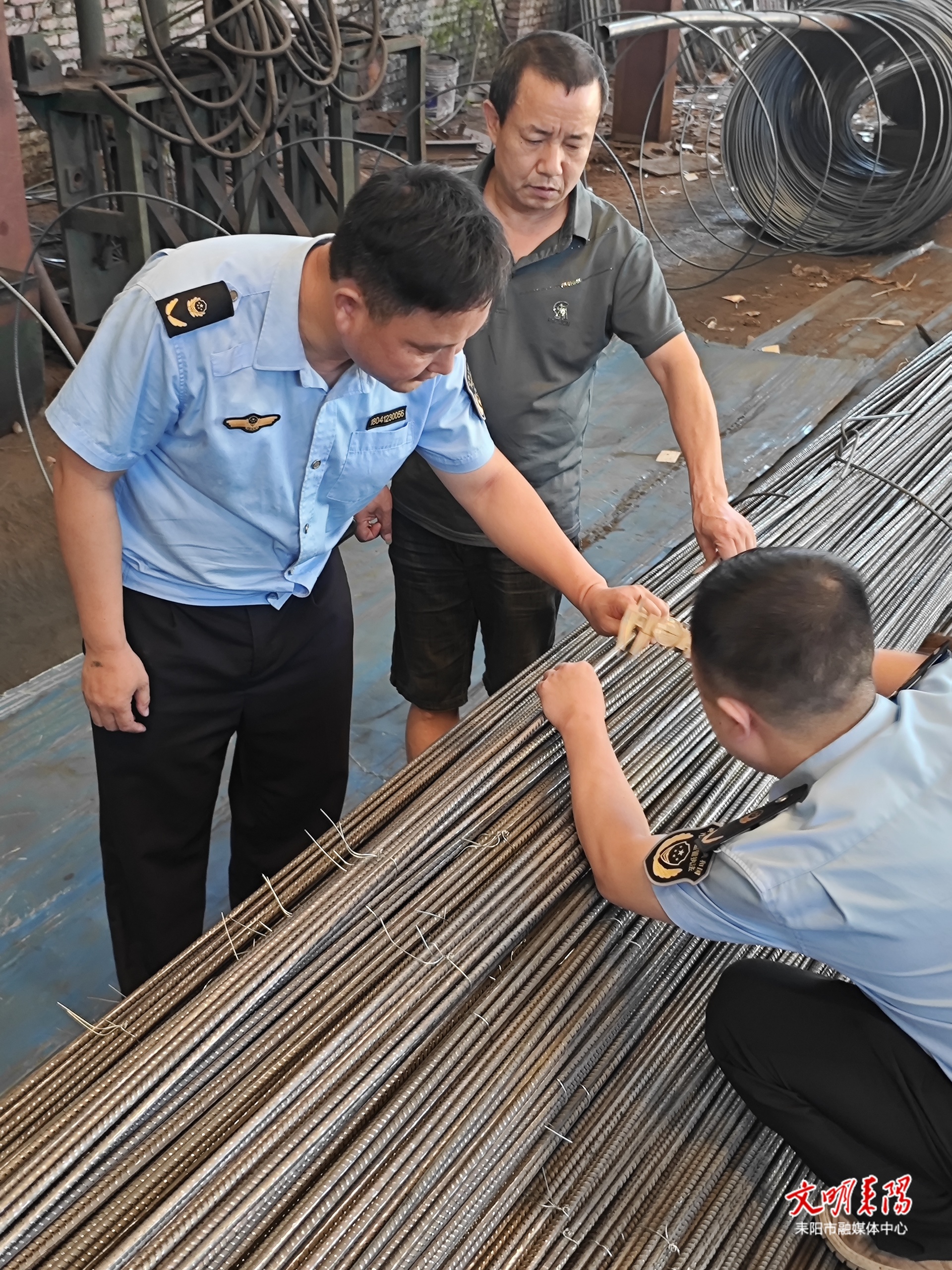 市市场监管局开展打击“瘦身钢筋”专项检查行动