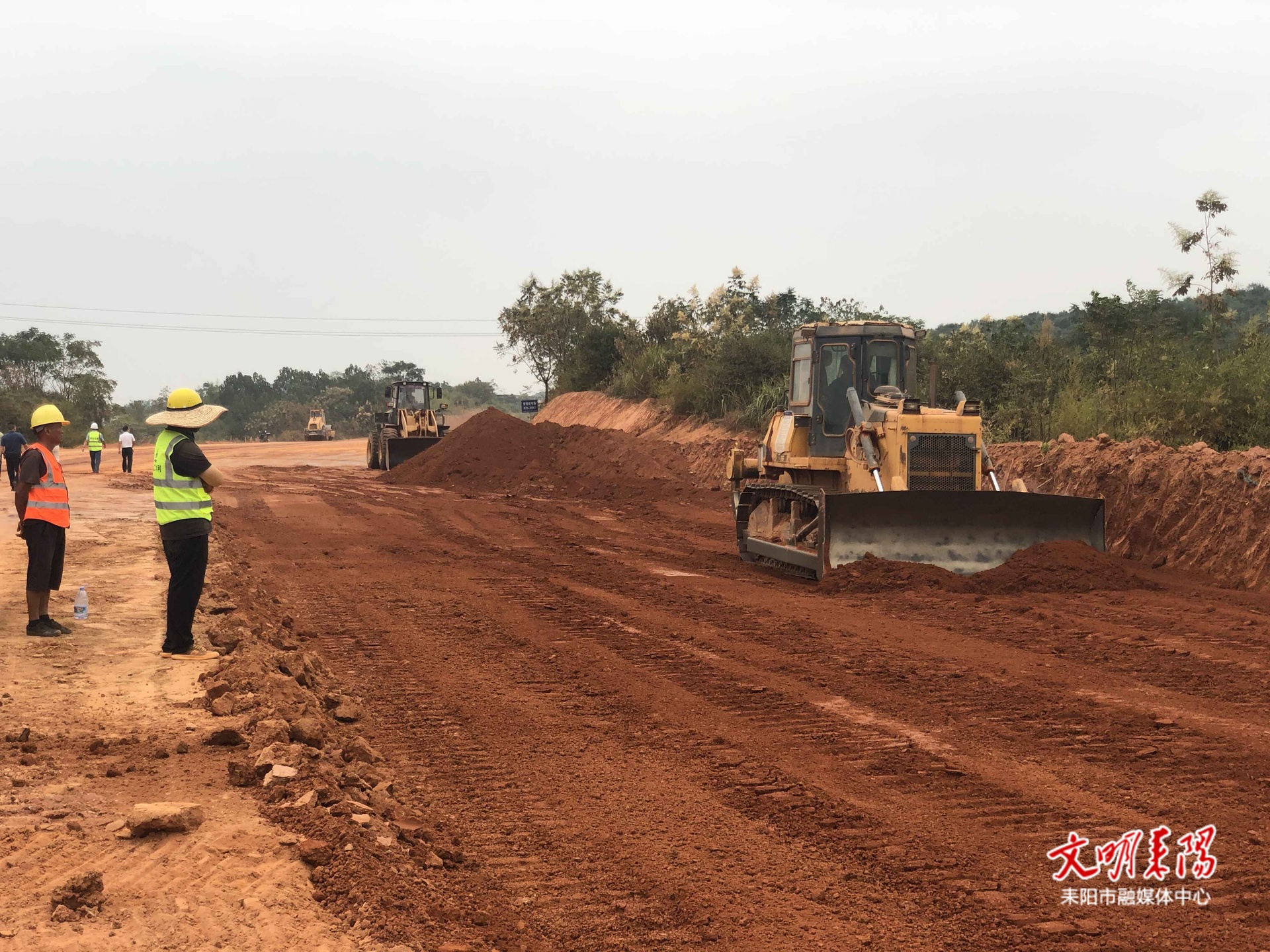 G107耒阳绕城公路建设加速推进  预计年底完成路基工程