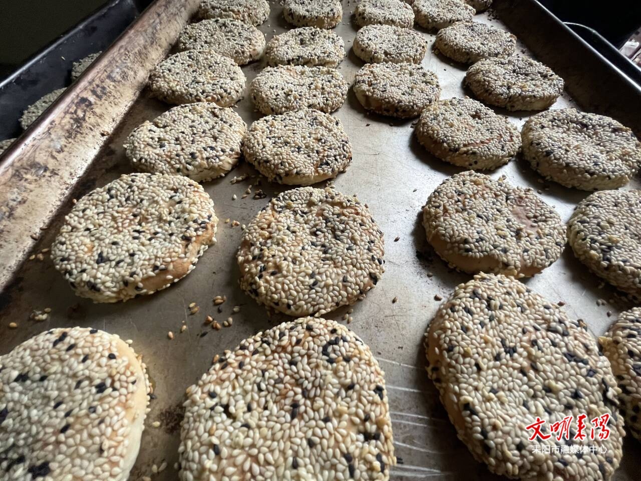 舌尖上的百年风味！耒阳“夏塘麻饼”中秋飘香