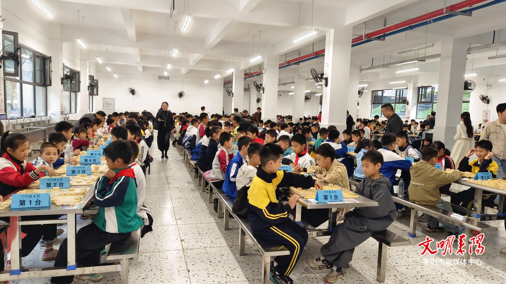 “楚河汉界”展少年风采  耒阳市第四届小学生象棋校际赛圆满落幕