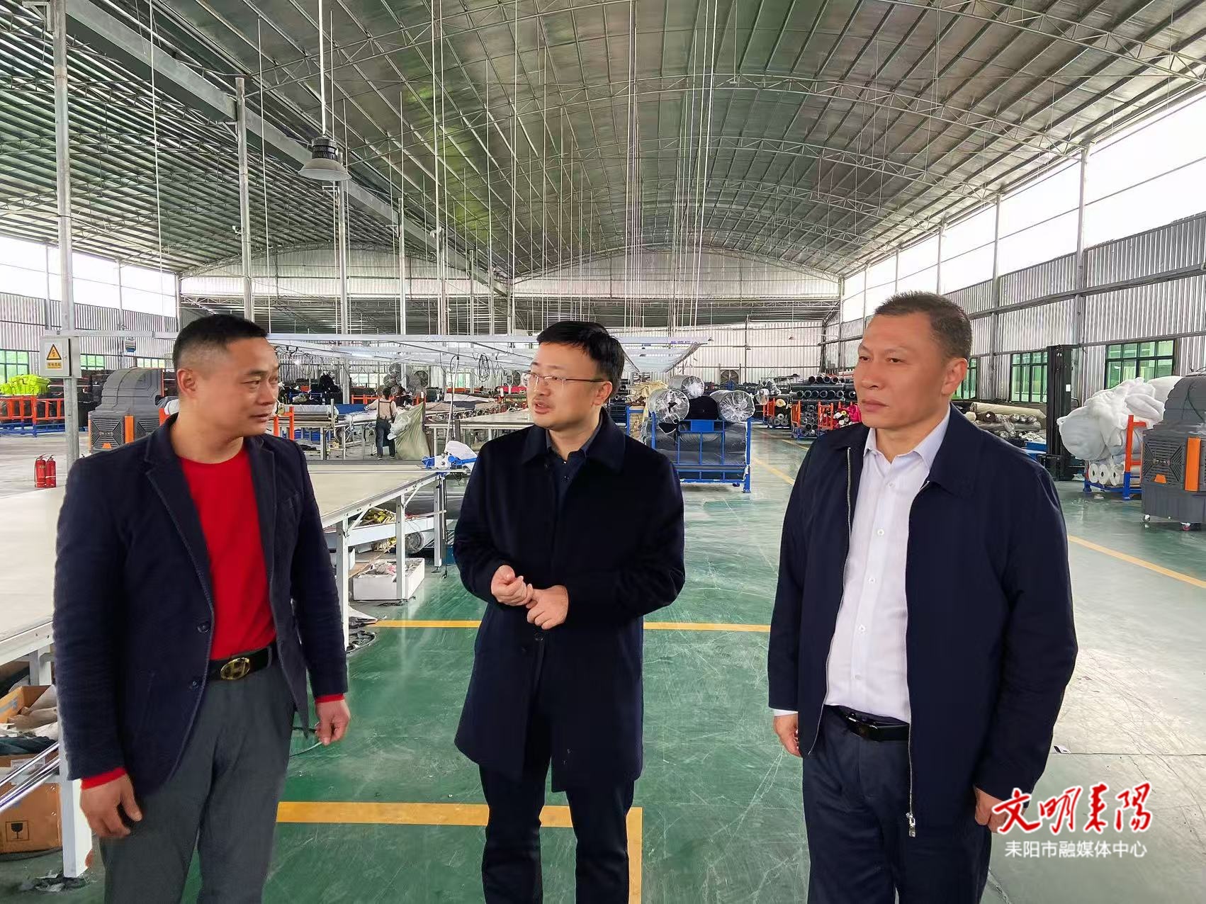 张润槐到耒阳高新区部分企业调研