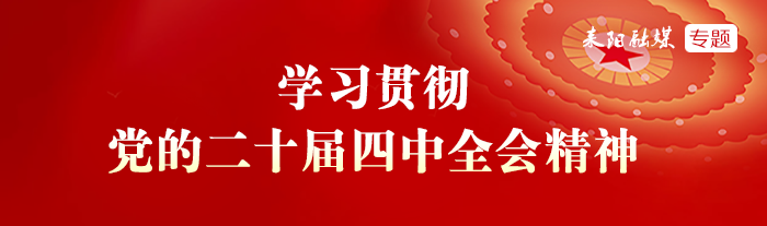 学习贯彻党的二十届四中全会精神