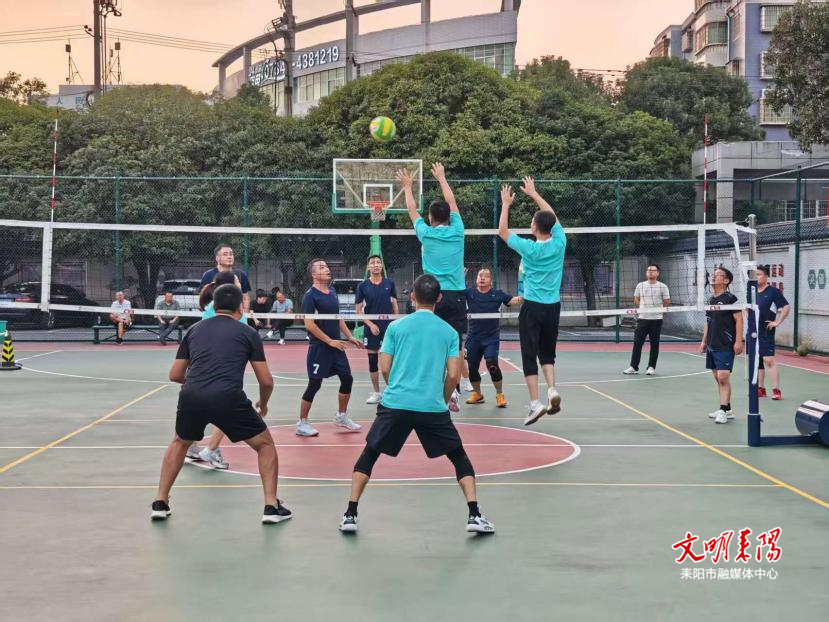 耒阳市交通运输局干部职工气排球赛暨扣球大赛圆满收官