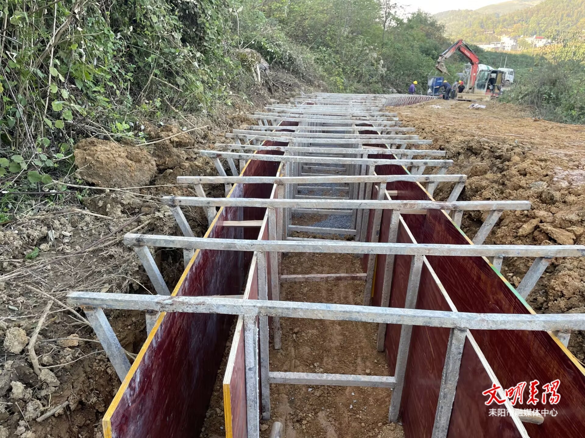 耒阳：冬闲时节高标准农田建设忙