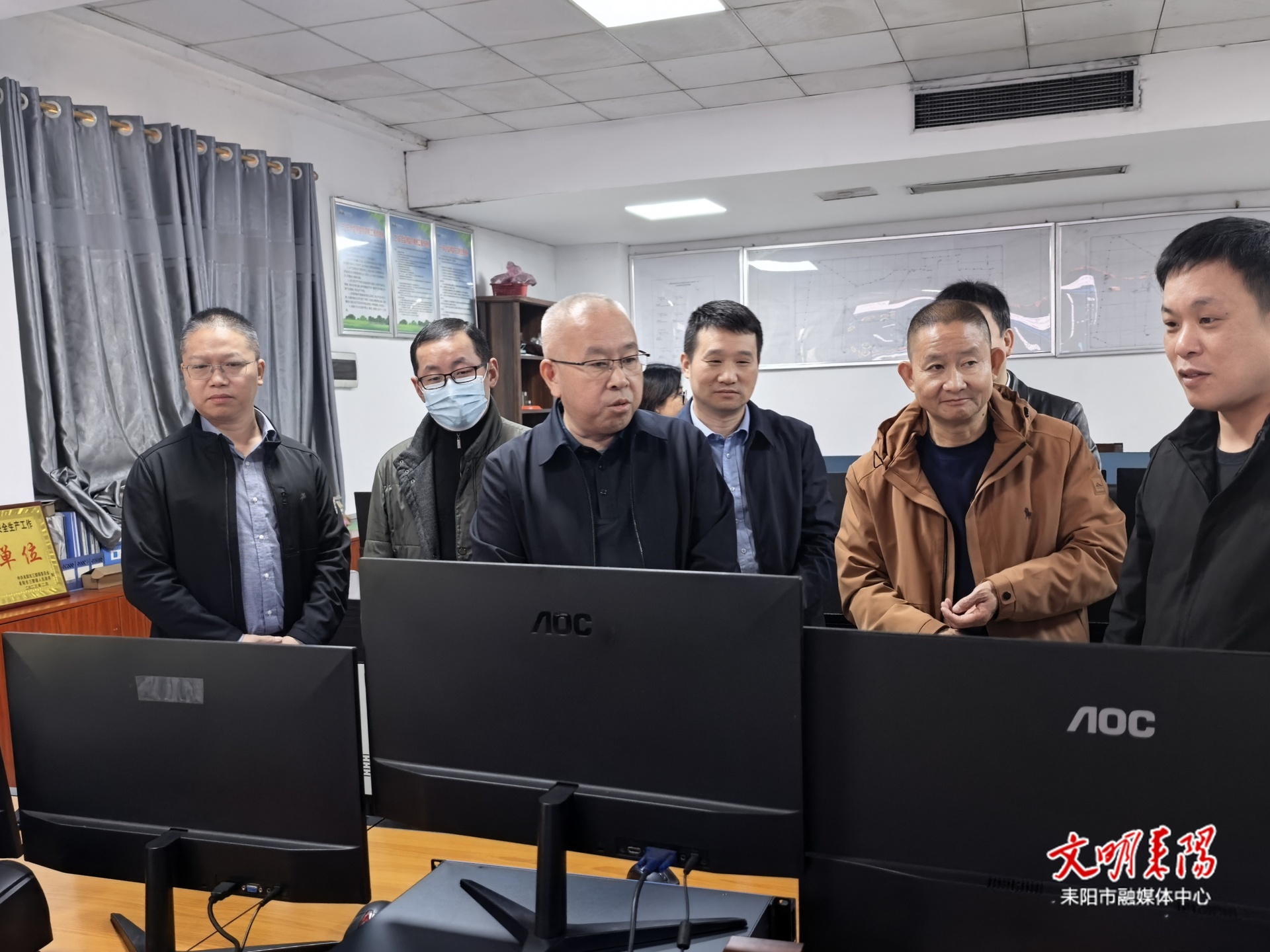 尹立鑫带队督导安全生产、开展“送解优”助企纾困专项行动