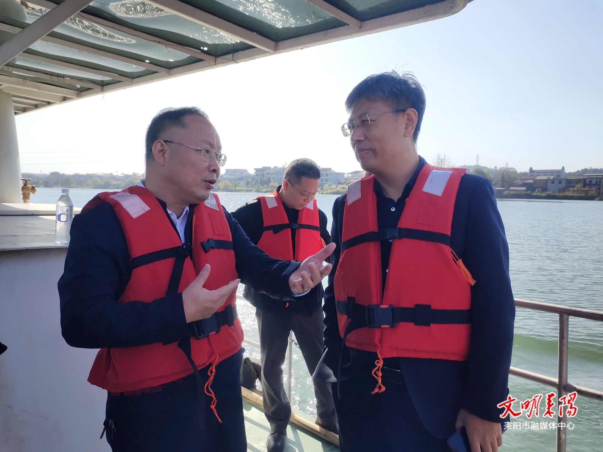 省科技厅来耒开展耒水（衡阳段）巡查工作