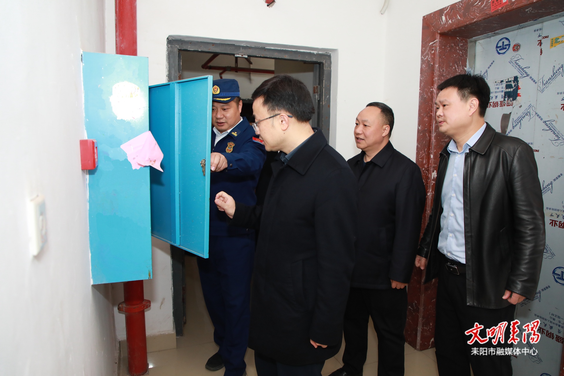 张润槐检查城区消防安全工作