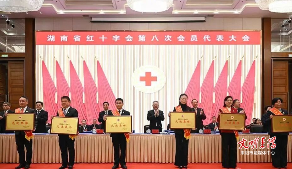 喜讯！耒阳市红十字会荣获“全省红十字系统先进集体”称号
