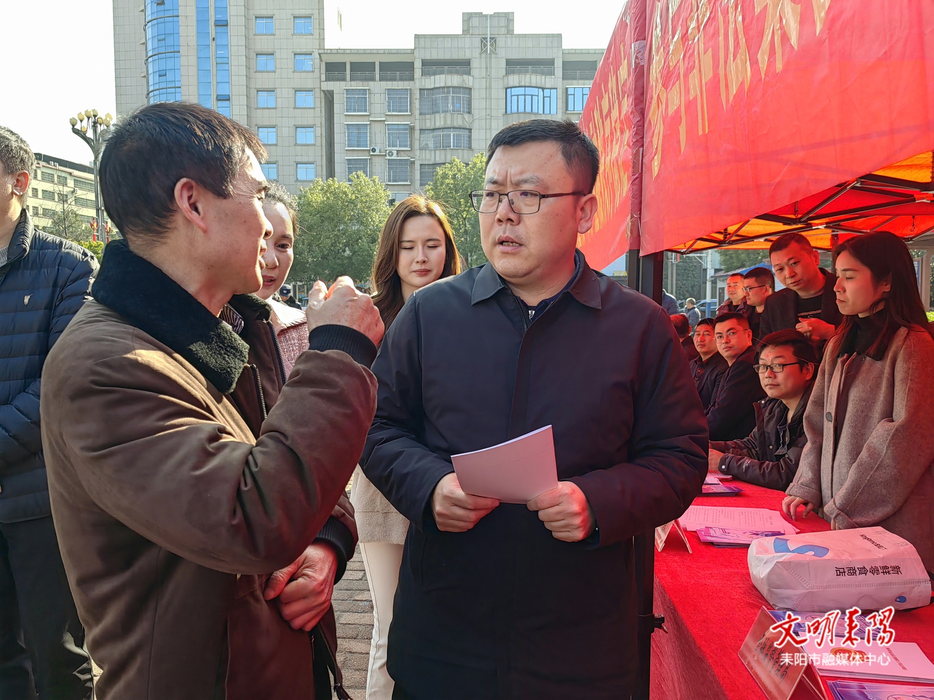 耒阳市开展2026 年“两节”期间防范非法金融活动集中宣传