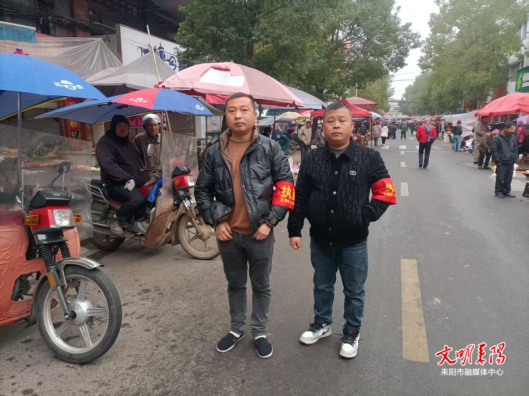 寒潮来袭 夏塘镇“两站两员”严守交通安全防线