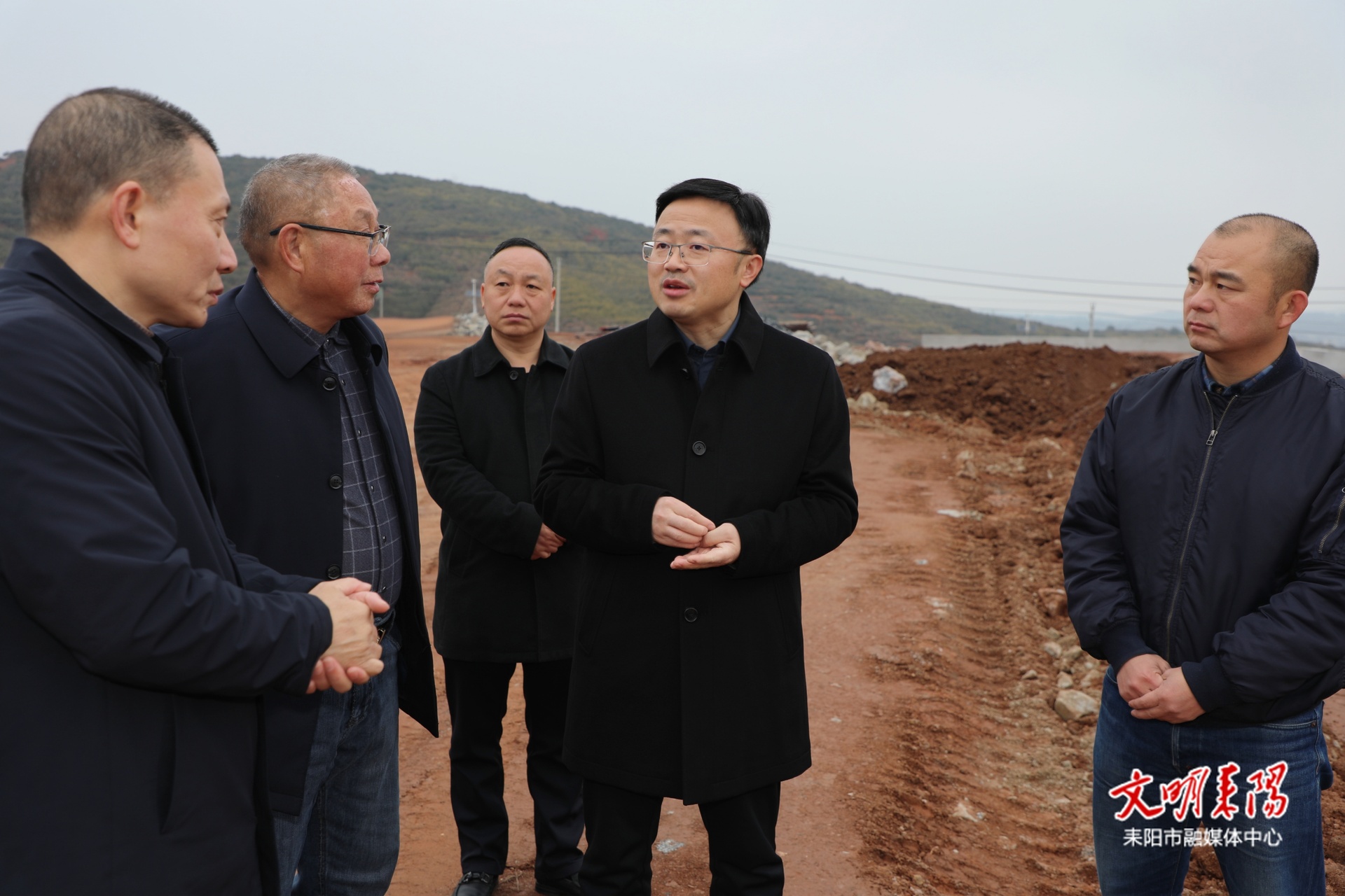 张润槐调研督导项目建设并开展“送解优”助企纾困专项行动