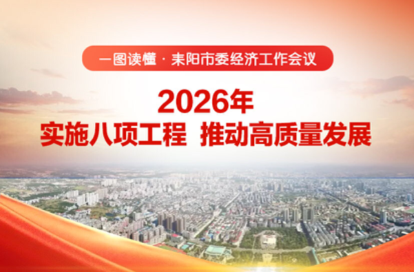 一图读懂耒阳市委经济工作会议：2026年，实施八项工程，推动高质量发展