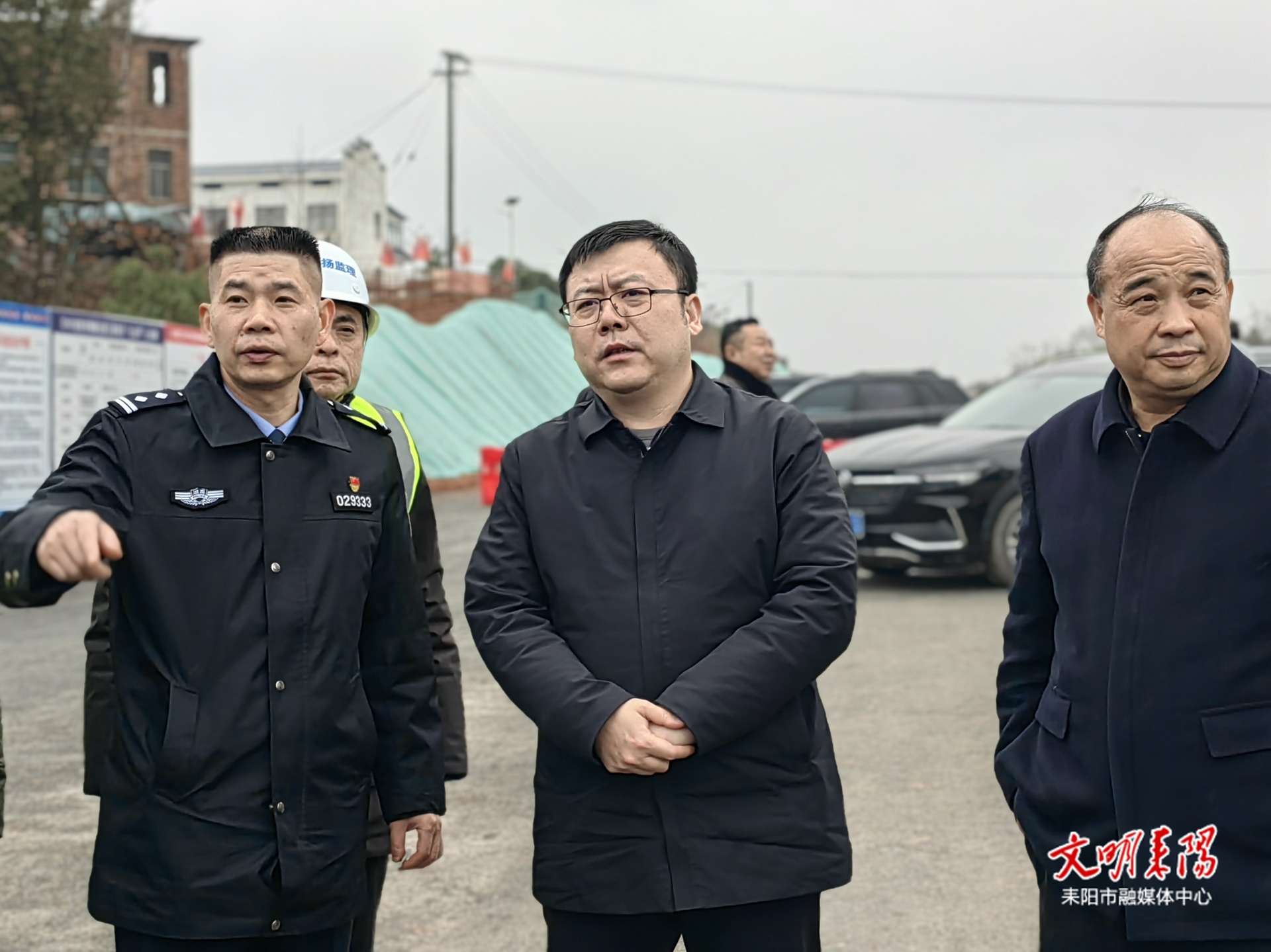 陈昌义带队调研春运交通保畅工作