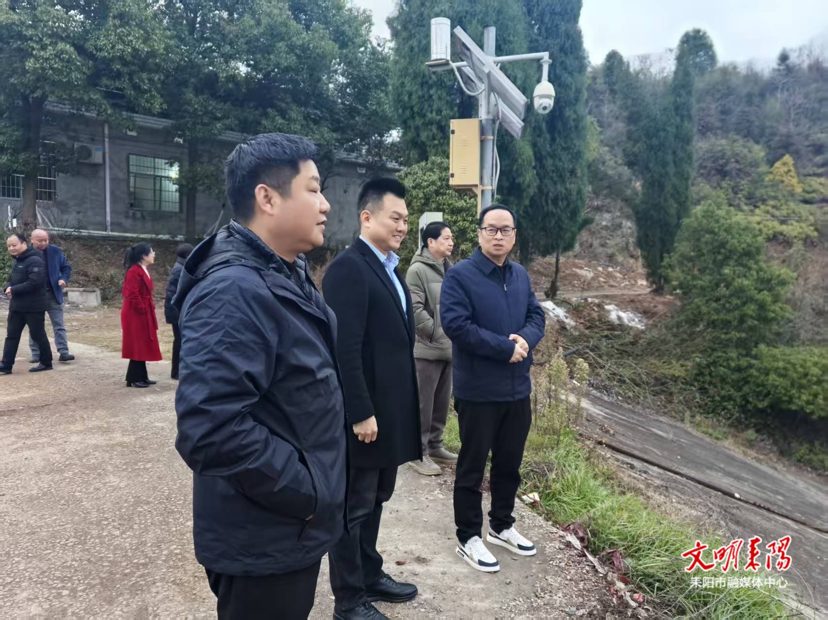 郭兴中到大义镇调研耒水渔业