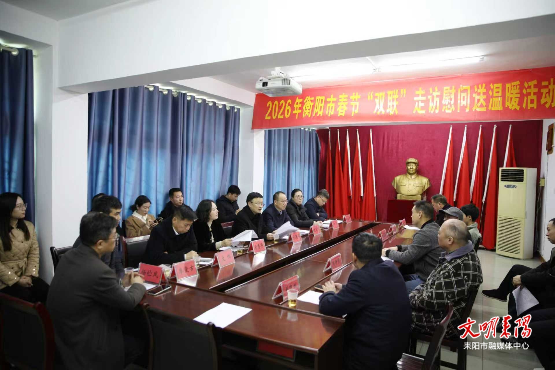 张润槐开展春节前走访慰问活动