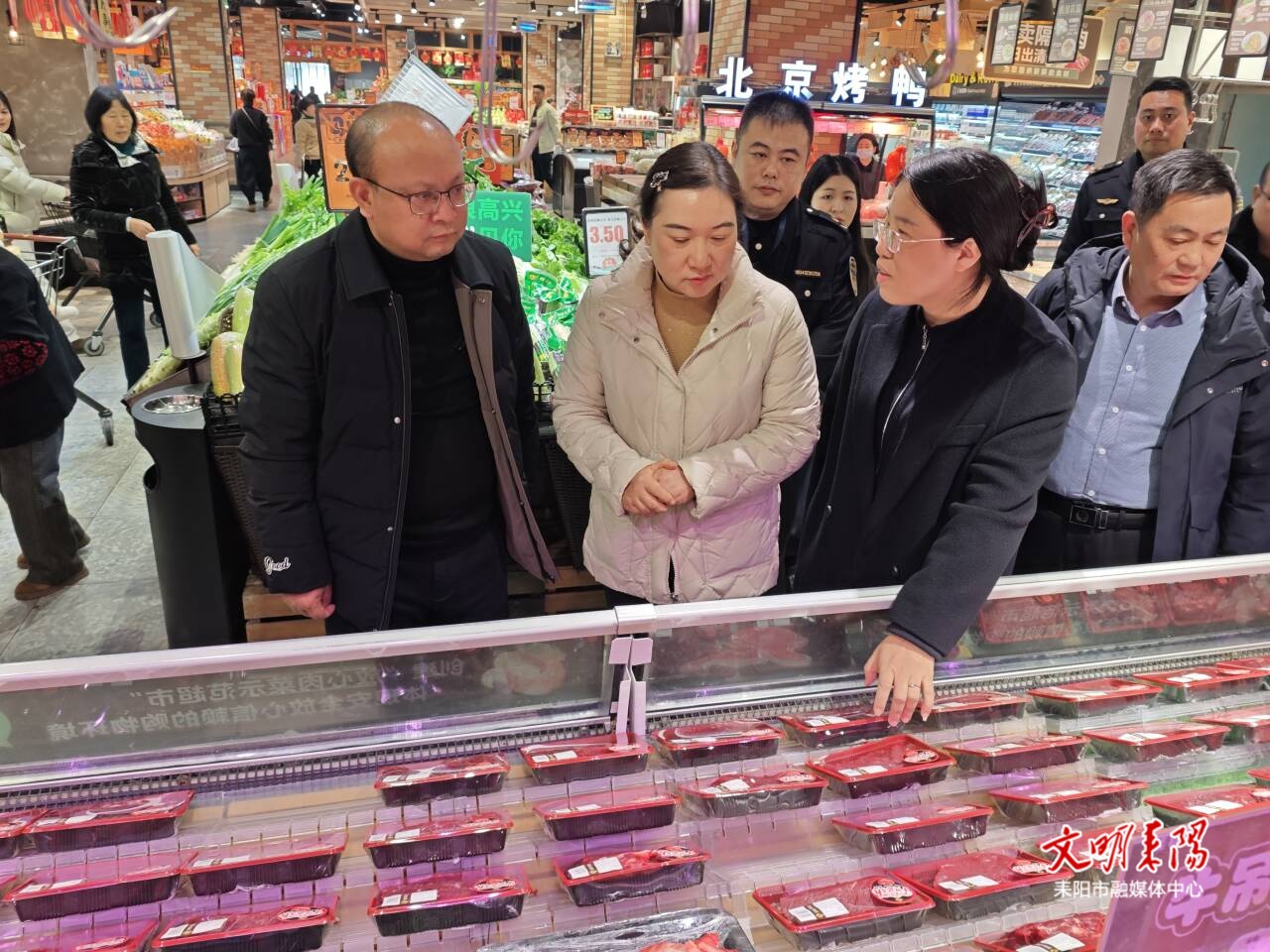 衡阳市市场监督管理局到耒阳督导“年关守护”行动