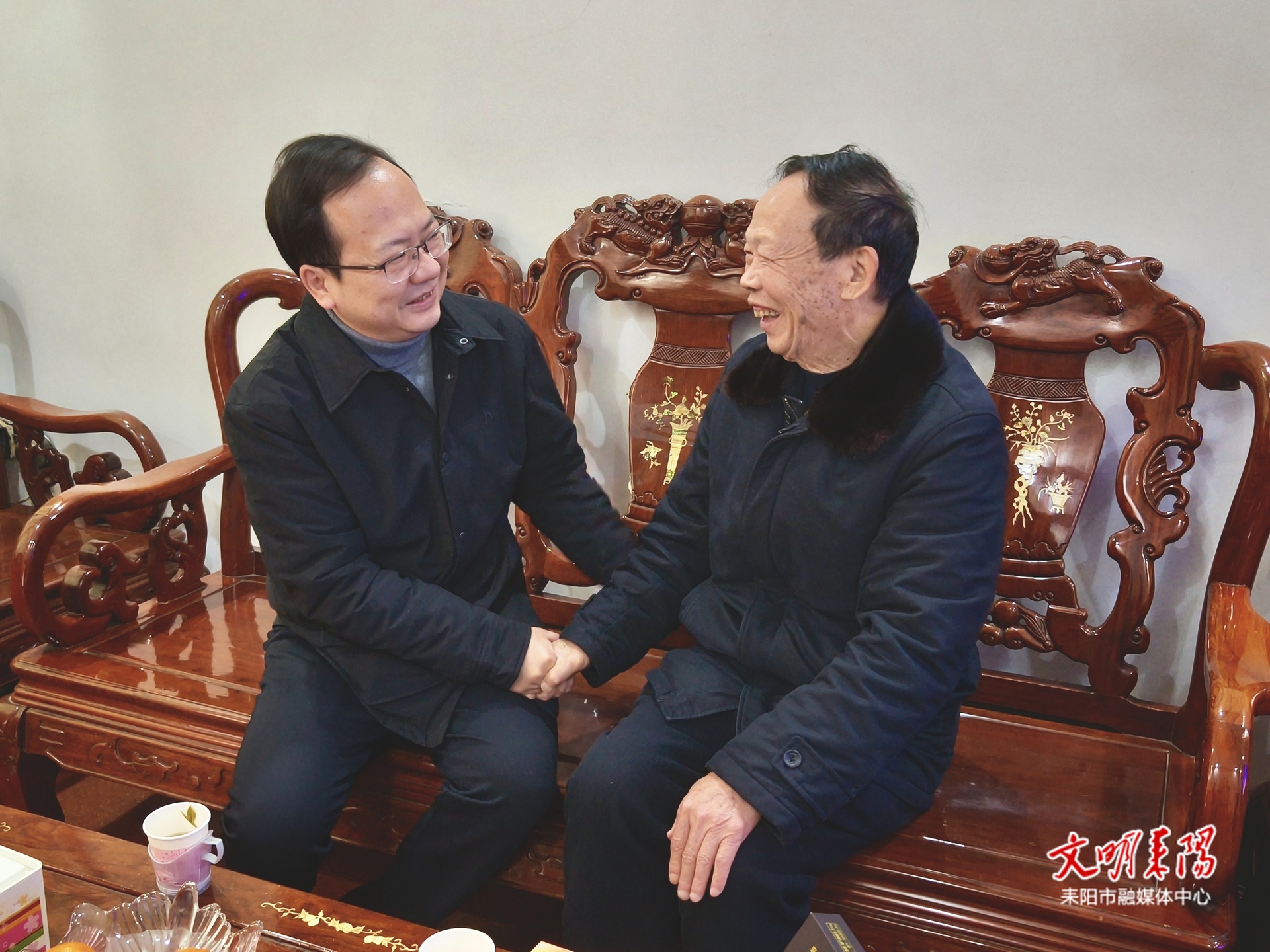 ​耒阳市领导走访慰问老干部（二）