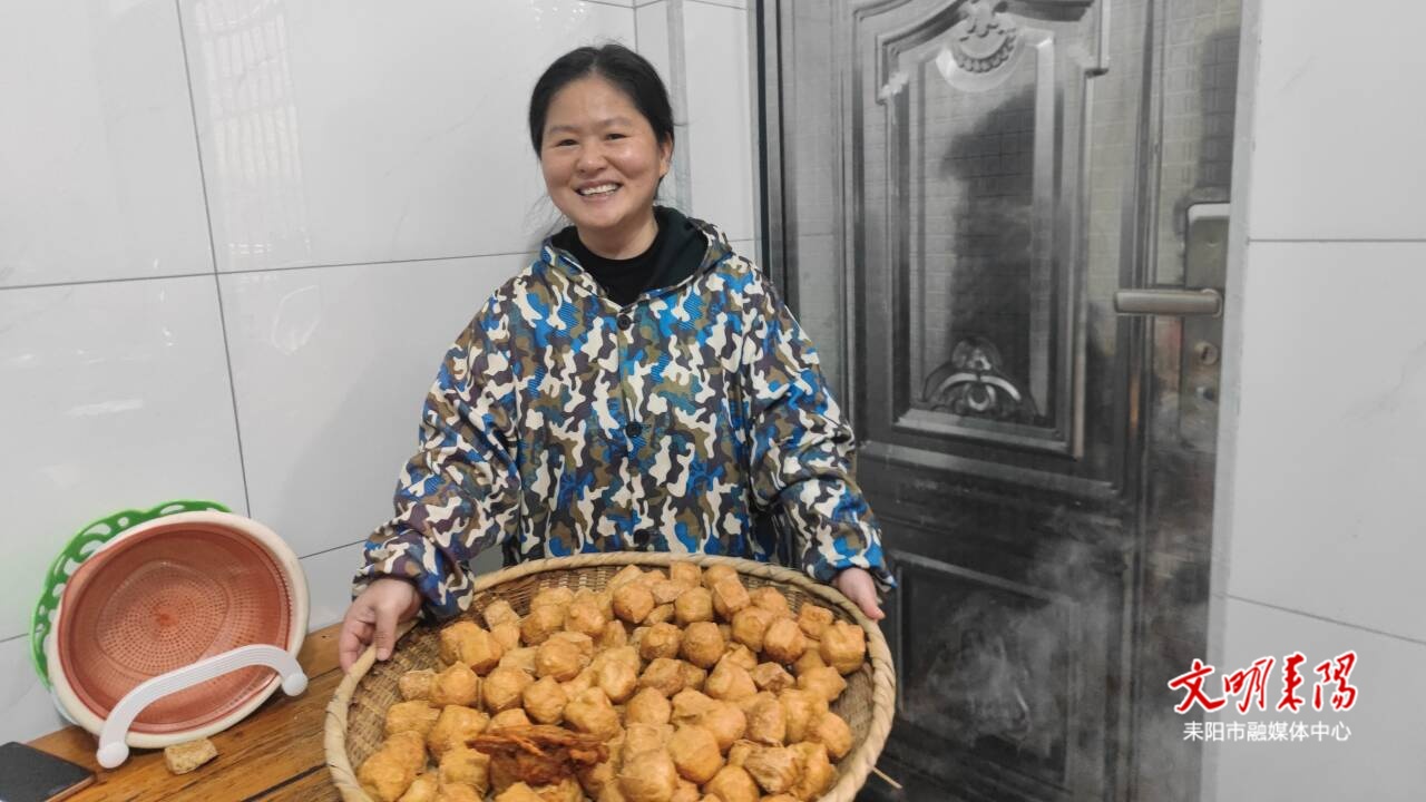 【山乡年味浓】炸豆腐迎新春