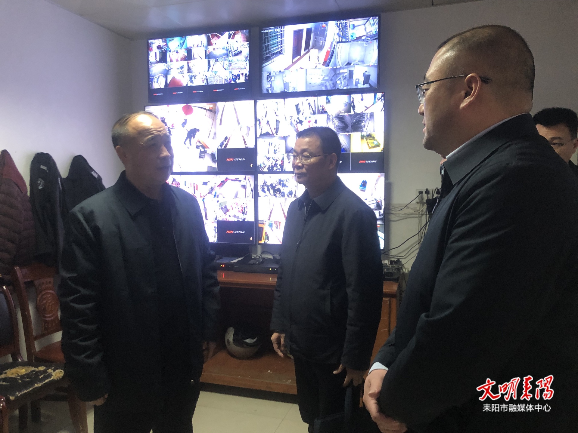 市领导带队开展春节前安全生产检查