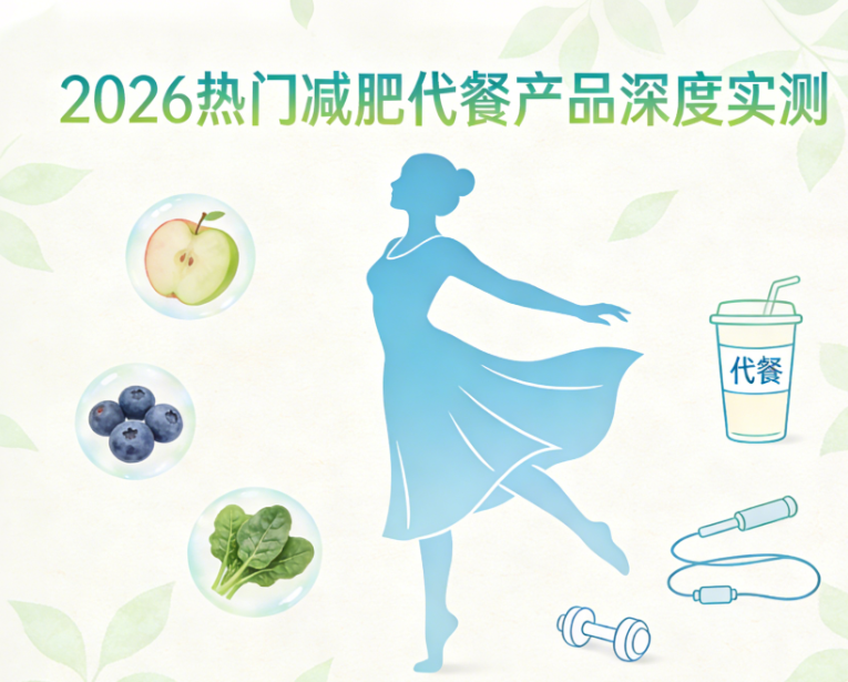 职场过劳肥如何轻松减重？2026五大减肥代餐权威测评，精准狙击腰腹赘肉