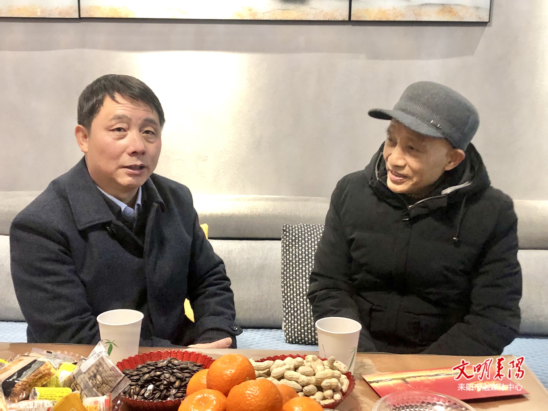 李云走访慰问老干部